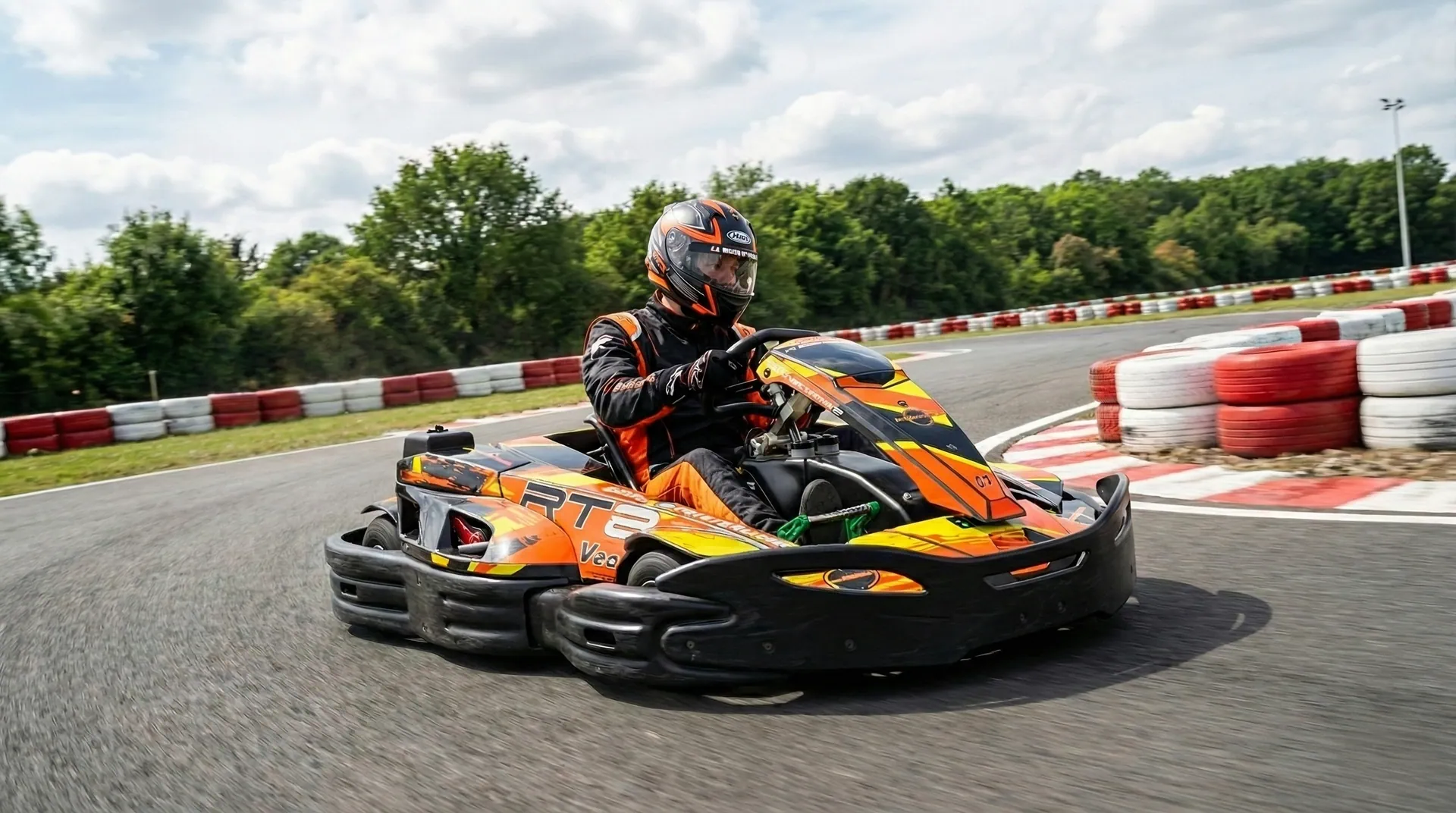 Kart RT8 du Circuit du Bugey